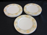 Lot of 8 Pfaltzgraff Summer Breeze plates