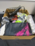 Box Lot of Home Goods, Kids Clothes, & ETC