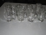 Set of 8 Heavy Glass Drinking Mugs 6