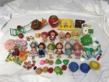 11 Vintage 1980's STRAWBERRY SHORT CAKE Dolls