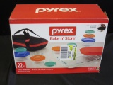 Pyrex 22 Piece Bake N Store NIB