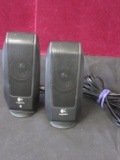 Lot of 2 Logitech Speakers