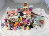 Large lot of Barbie Dolls accessories and cloths