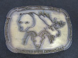 Wild Animal Kingdom Metal Belt Buckle