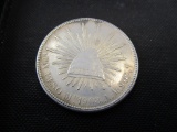 1908o/M 1 Peso Silver Coin
