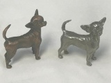 Lot of 2 CHIHUAHUA Pewter 2