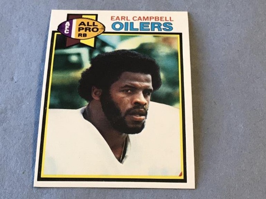 EARL CAMPBELL (HOF) 1979 Topps Football Rookie 390