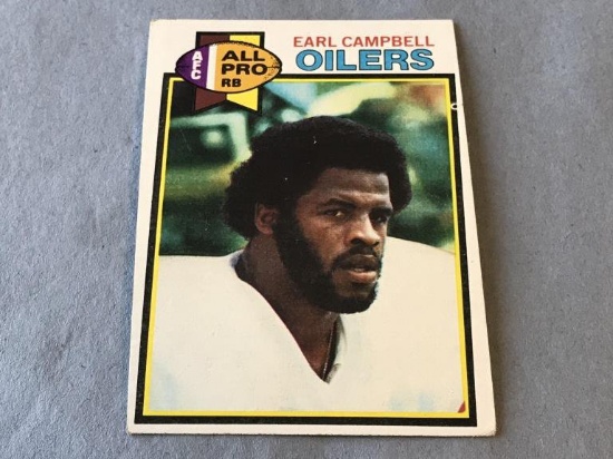 EARL CAMPBELL 1979 Topps Football ROOKIE CARD #390