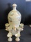 23 inch Stoneware Drinking Dispenser with 6 Cups