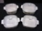 Lot of 4 Corning Ware Dishes with Lids