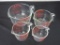 Set of 4 Pyrex Measuring Jugs