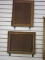 Lot of 2 Reproduction Declaration Letters in Frame