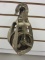 Vintage Cast Iron & Wood Pulley
