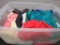 Large Box Lot of Soft Nylon Material