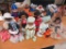 Box Lot of 14 Dolls from Different Origins