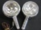 Lot of 2 Vintage Hand Held Spot Lights