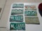 Lot of 7 vintage Colorado licence plates 1976- 80'