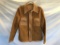 Men's Reversible Suede  Leather Jacket Size 42