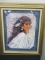 25 X 22 inch Print of Indian Lady in a Frame