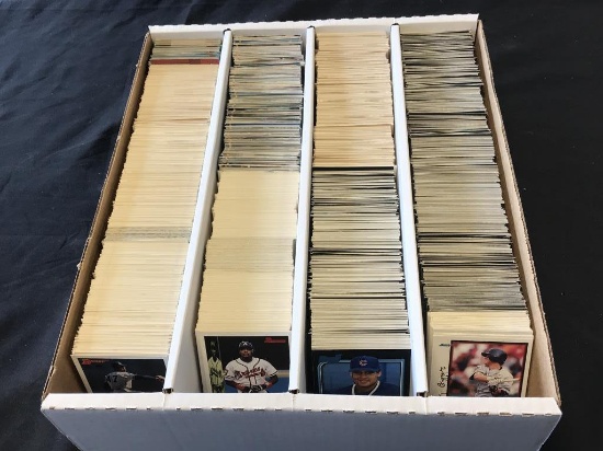Lot of approx 3000 Bowman Baseball Cards 1990-1998