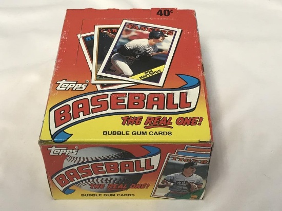 1988 Topps Baseball Cards Wax Box of 36 Packs NEW