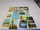 Huge Lot of Vintage Pamphlets, Postcards & Etc