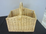 19 X 13 X 13 Large Wicker Blanket Basket