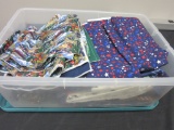 Box Lot of Miscellaneous Cotton Material