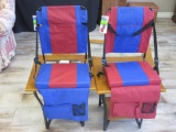 Lot of 2 New Stadium Chairs