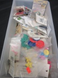 Box Lot of Assorted Buttons