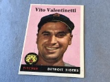 1958 Topps Baseball #463 Vito Valentinetti