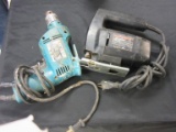 Lot of 2 Power Tools, Drill & Jig Saw