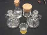 Lot of 5 Glass Miscellaneous Items