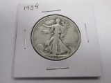 1934 Walking Liberty Silver Half Dollar