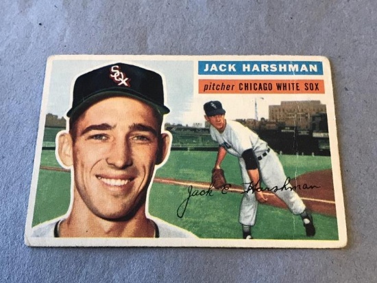 1956 Topps Baseball JACK HARSHMAN #29 White Sox