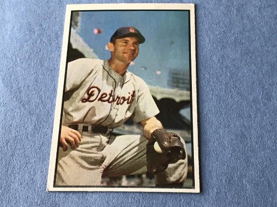1953 Bowman Baseball #91 STEVE SOUCHOCK Tigers