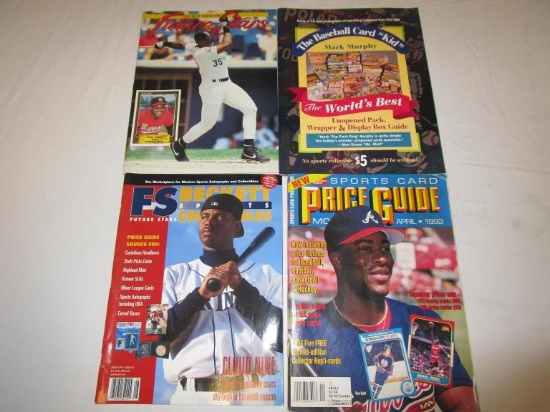 Lot of 5 Vintage Baseball Magazines