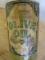 Vintage Olive Oil Bottle with Cork