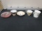 Lot of Porcelain and Glass Cups and Saucers