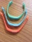 Lot of 3 Colorful Plastic Watches