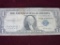 1935 E Series Silver Certificate One Dollar Bill