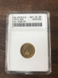 1912  $2.50 Indian Head Quarter Gold  ANACS VF 30