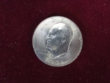 1971-D Eisenhower Silver Dollar