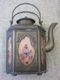 Antique Cast Iron Asian Tea Pot