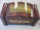 Lacquered Asian Valuables Storage Box