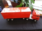 Vintage Schneider National Metal Toy Semi Truck