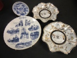 Lot of 4 Decorative Dishes & Plates