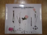 Boxed Set of Vases from International Silver Co.