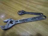 Lot of 2 Crescent Wrenches