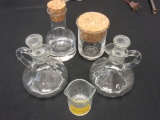 Lot of 5 Glass Miscellaneous Items